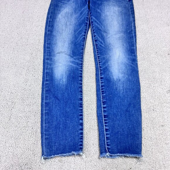 Lucky Brand Jeans Ava Crop Blue Pockets Women’s Size 4 - Picture 8 of 12